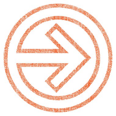 Alma kumaş dokulu simgesi