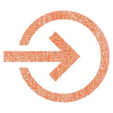 Alma kumaş dokulu simgesi