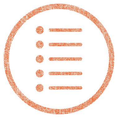 Öğeleri kumaş dokulu simgesi