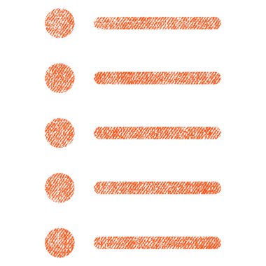 Öğeleri kumaş dokulu simgesi