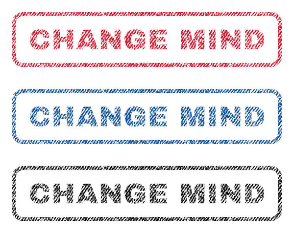 Change Mind Textile Stamps