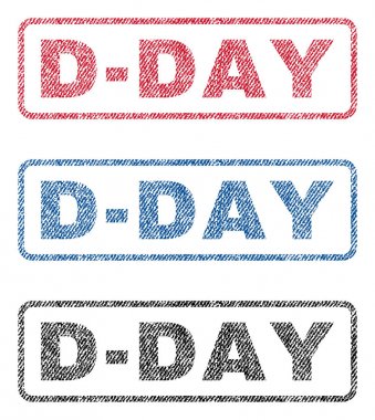 D-gün Tekstil pullar