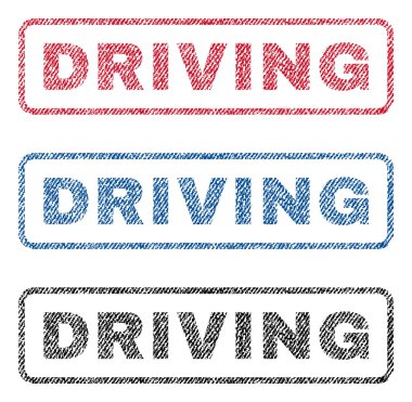 Sürüş Tekstil pullar