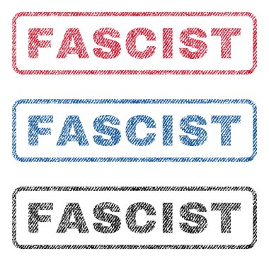 Faşist Tekstil pullar