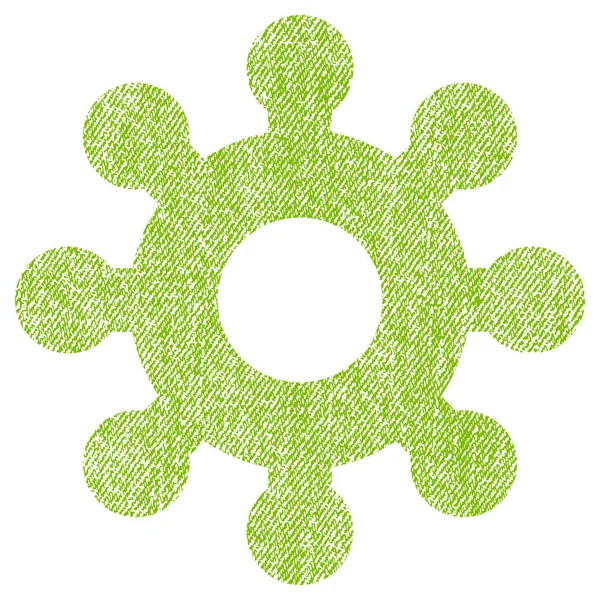 Mekanik vites kumaş dokulu simgesi