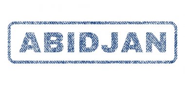 Abidjan Tekstil damgası