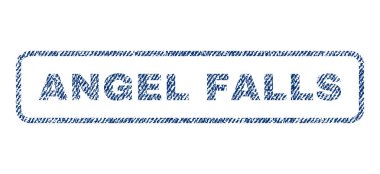 Angel Şelalesi Tekstil damgası