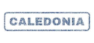 Caledonia Tekstil damgası