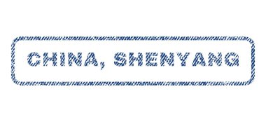 Çin Shenyang Tekstil damgası