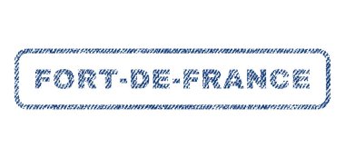 Fort-De-France Textile Stamp