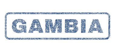 Gambiya Tekstil damgası