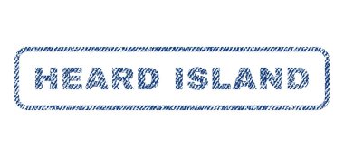 Heard Adası Tekstil damgası