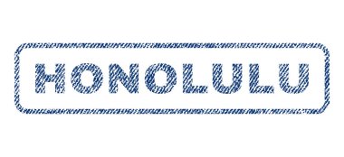 Honolulu Tekstil damgası