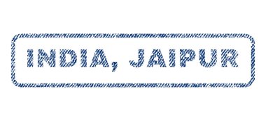 Hindistan Jaipur Tekstil damgası