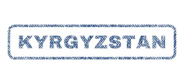 Kırgızistan Tekstil damgası