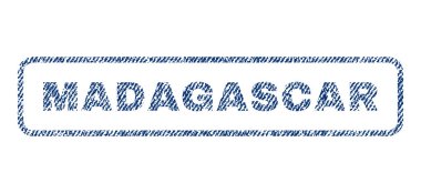 Madagaskar Tekstil damgası