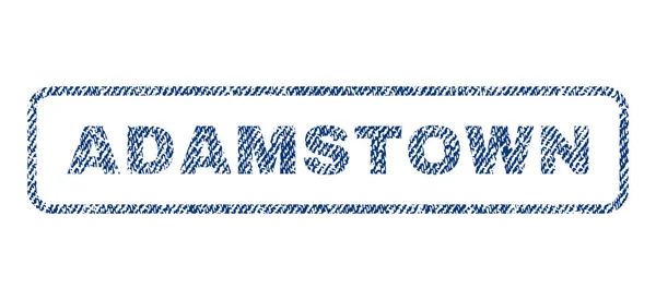 Adamstown textilní razítka — Stockový vektor