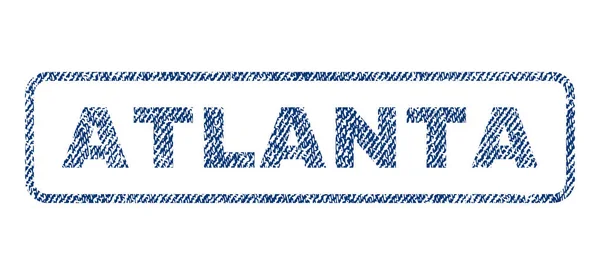 Atlantischer Textilstempel — Stockvektor