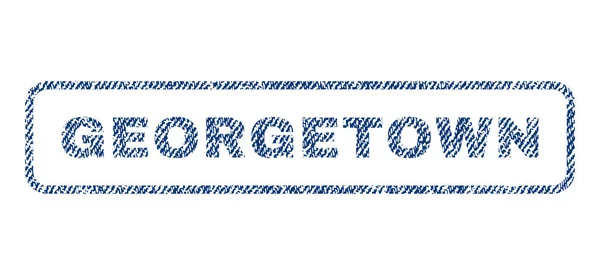 Georgetown textilní razítka — Stockový vektor