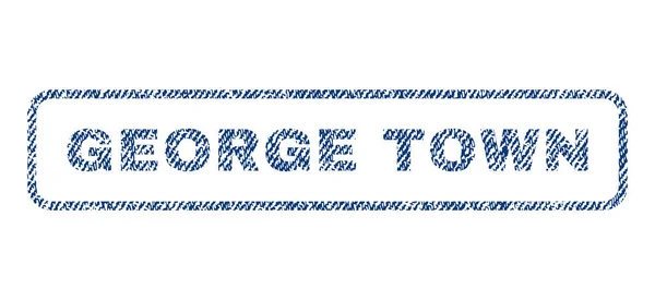 George Town textilní razítka — Stockový vektor