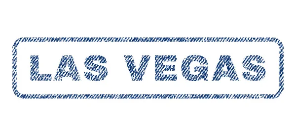 Las Vegas textiel stempel — Stockvector