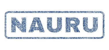 Nauru Tekstil damgası