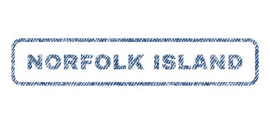Norfolk Adası Tekstil damgası