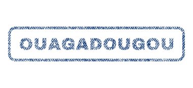 Ouagadougou Tekstil damgası