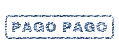 Pago Pago Textile Stamp