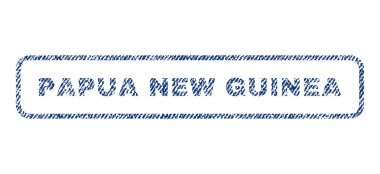 Papua Yeni Gine Tekstil damgası