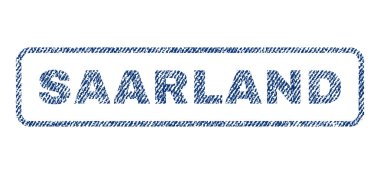 Saarland Tekstil damgası