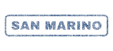 San Marino Tekstil damgası