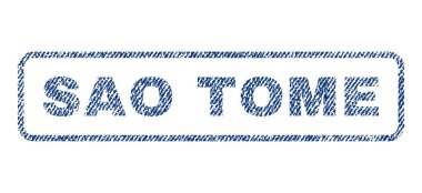 Sao Tome Tekstil damgası