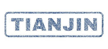 Tianjin Tekstil damgası