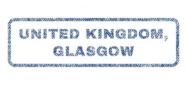 İngiltere Glasgow Tekstil damgası
