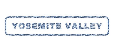 Yosemite Vadisi'nden Tekstil damgası