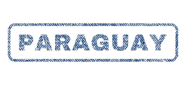 Paraguay textilní razítka — Stockový vektor