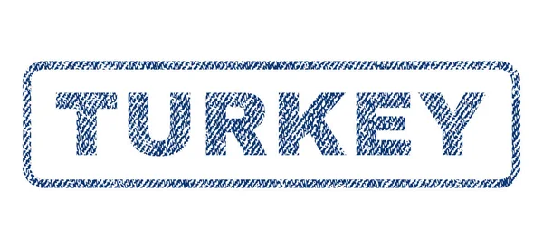 土耳其纺织邮票 — 图库矢量图片