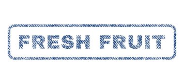Taze meyve Tekstil damgası
