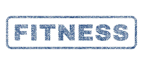 Fitness-Textilmarke — Stockvektor