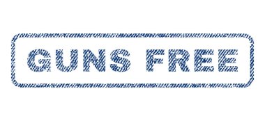 Silah ücretsiz Tekstil damgası