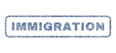 Göçmenlik Tekstil damgası