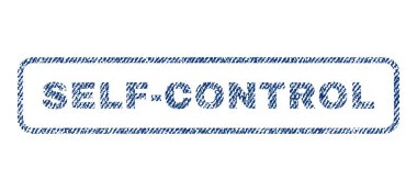 Kendini kontrol Tekstil damgası