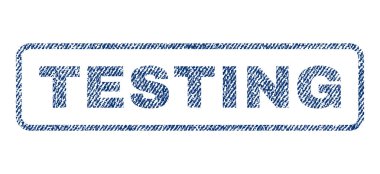 Test Tekstil damgası