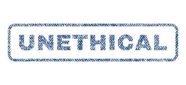 Etik olmayan Tekstil damgası