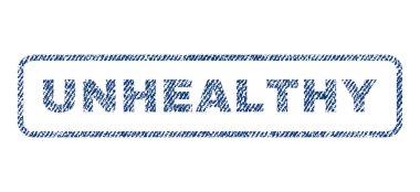 Sağlıksız Tekstil damgası