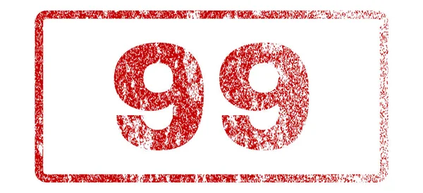 99 のゴム印 — ストックベクタ