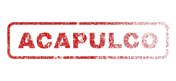 Резиновая марка Акапулько — стоковый вектор