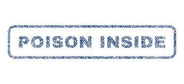 Tekstil damga içinde zehir