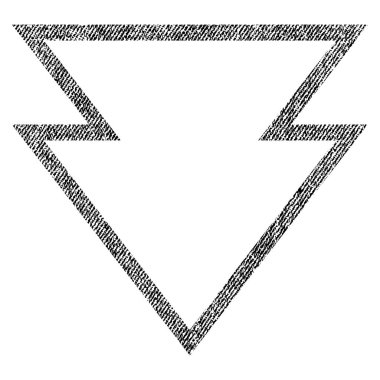 Kumaş dokulu simgesi aşağı yön